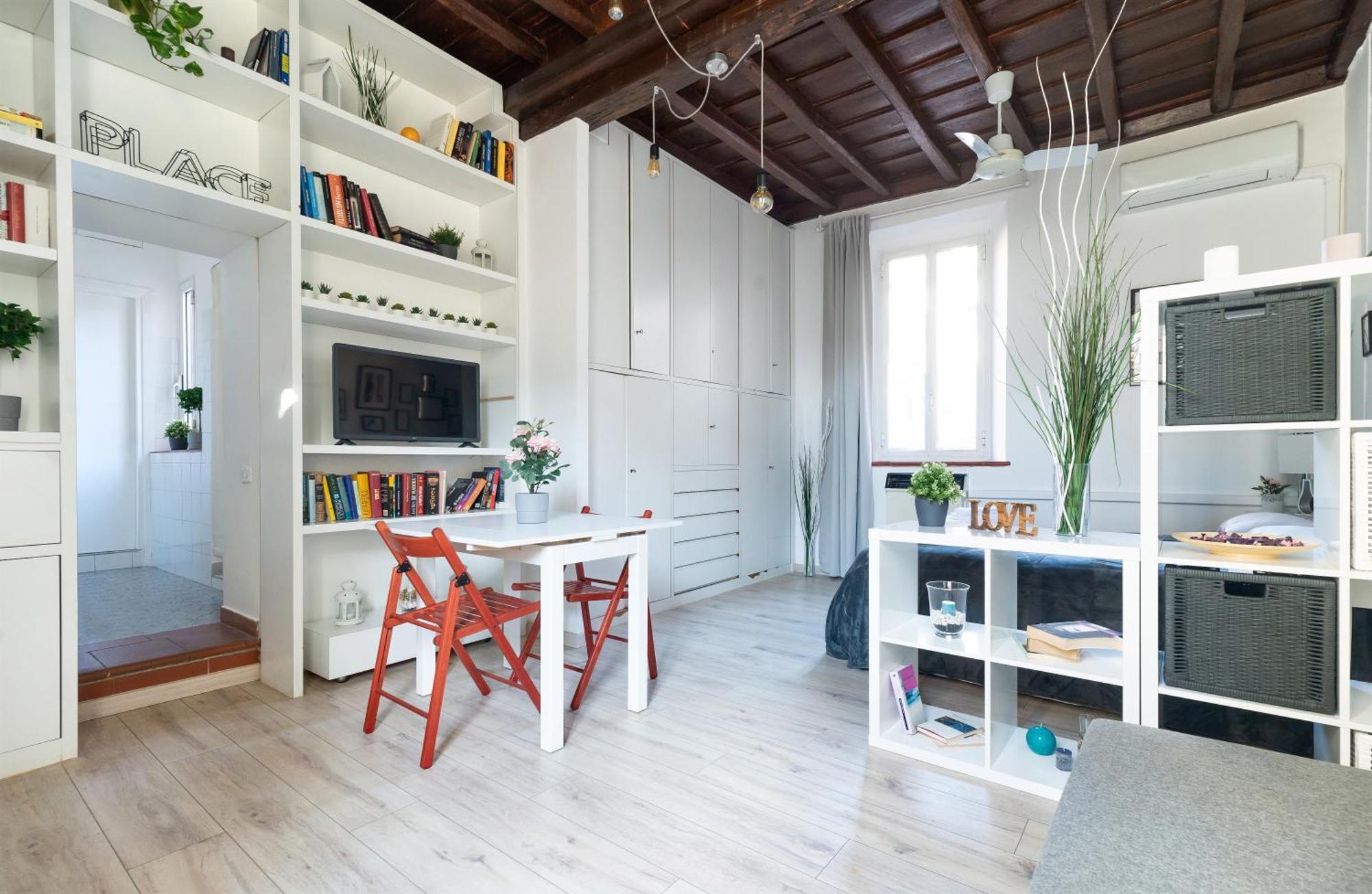 Cozy Studio Campo De Fiori Roma Dış mekan fotoğraf