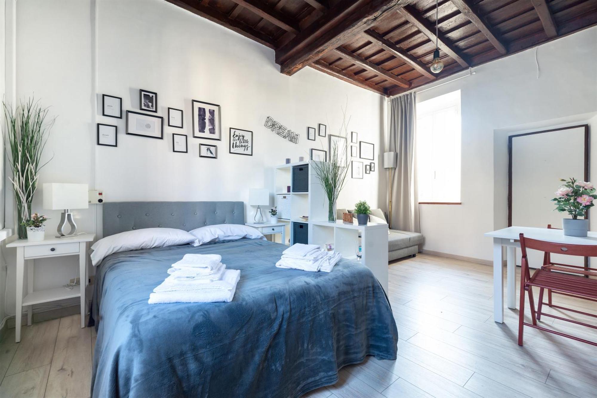 Cozy Studio Campo De Fiori Roma Dış mekan fotoğraf